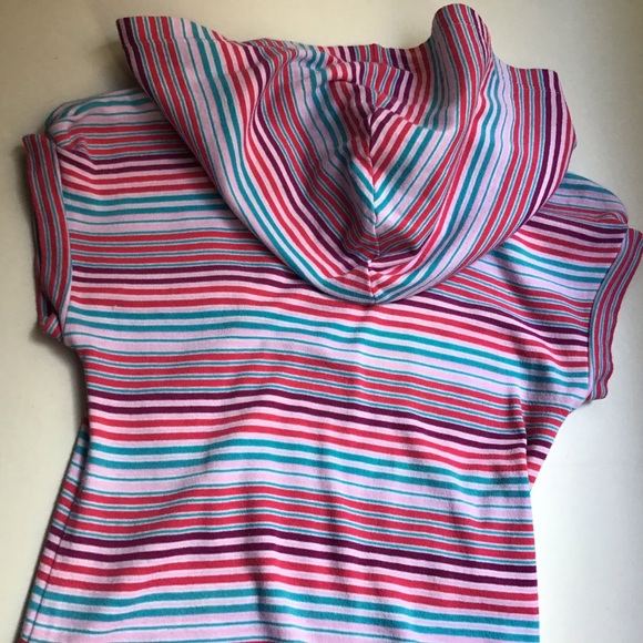 Tea Collection Striped Hoodie Dress - Picture 5 of 6